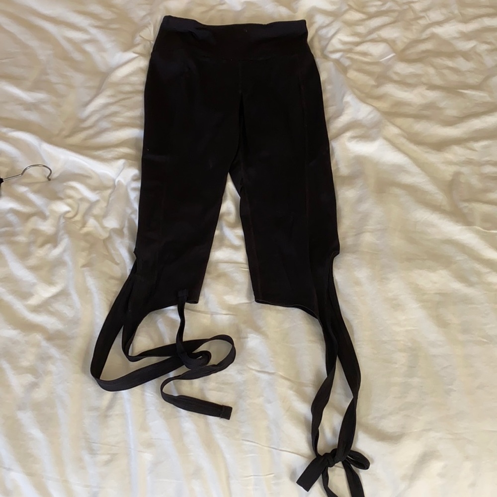 Free People Activewear Ballet Lace-up leggings